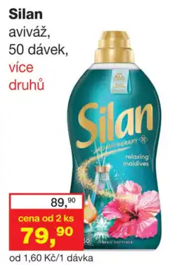 Ráj drogerie Silan aviváž nabídka