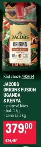 Makro Jacobs origins fusion uganda & kenya nabídka