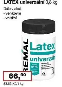 Barevný ráj Remal latex univerzální nabídka