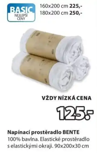 Bente napínací prostěradlo