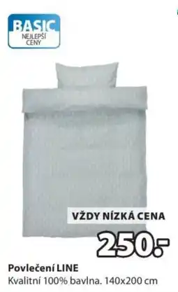JYSK Basic povlečení line nabídka