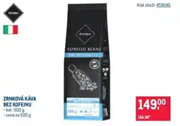 Makro Zrnková káva bez kofeinu nabídka