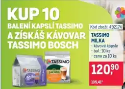 Makro Tassimo Milka nabídka