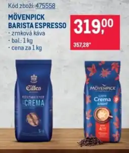 Makro Mövenpick Barista Espresso nabídka