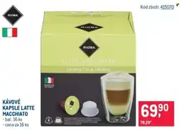 Makro Rioba kávové kapsle latte macchiato nabídka