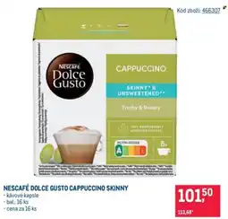 Makro Nescafe dolce gusto cappuccino skinny nabídka