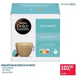 Makro Nescafe dolce gusto flat white nabídka