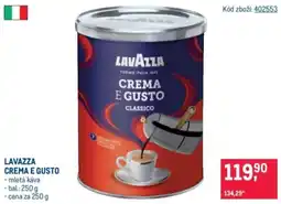Makro Lavazza crema e gusto nabídka