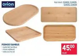 Makro Orion podnosy bambus nabídka