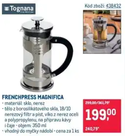 Makro Tognana frenchpress magnifica nabídka