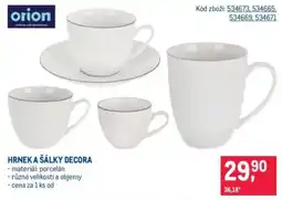 Makro Hrnek a šálky decora nabídka