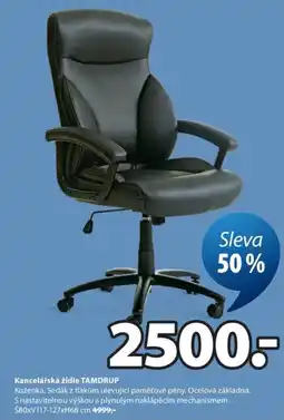 JYSK Tamdrup kancelářská židle nabídka