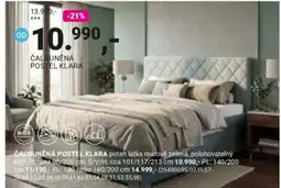 Möbelix Čalouněná postel Klara nabídka