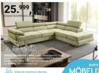 Möbelix sedací souprava linna