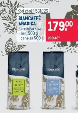 Makro Biancaffè arabica nabídka