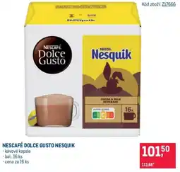 Makro Nescafé dolce gusto nesquik nabídka