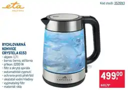Makro eta rychlovarná konvice crystela 6153 nabídka