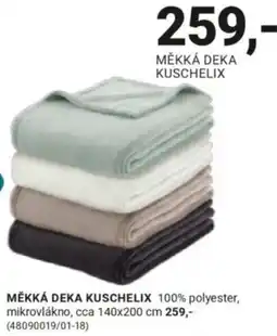 Möbelix Kuschelix měkká deka nabídka