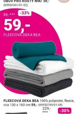 Möbelix Bea fleecová deka nabídka