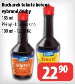 Partner Maloobchodní síť Kucharek tekuté koření nabídka