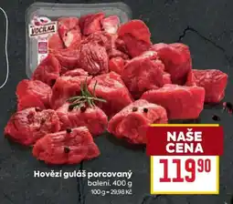 Billa Vocílka hovězí guláš porcovaný nabídka