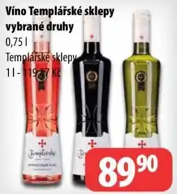 Partner Maloobchodní síť Templářské sklepy vino nabídka