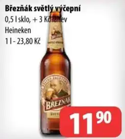 Partner Maloobchodní síť Heineken Březnák světlý výčepní nabídka