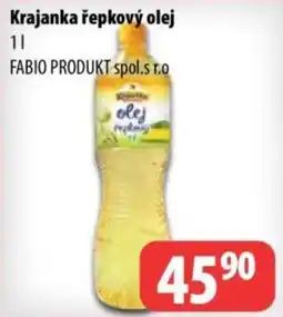 Partner Maloobchodní síť Krajanka řepkový olej nabídka