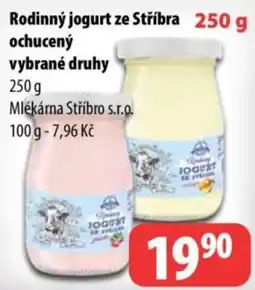 Partner Maloobchodní síť Rodinný jogurt ze Stříbra nabídka