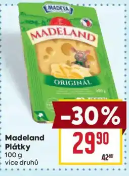 Billa Madeland Plátky nabídka