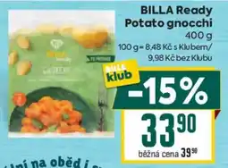Billa Billa ready potato gnocchi nabídka