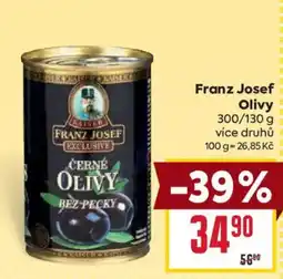 Billa Franz Josef olivy nabídka