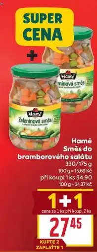 Billa Hamé Směs do bramborového salátu nabídka