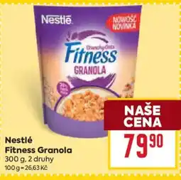 Billa Nestlé Fitness Granola nabídka