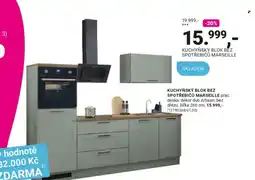 Möbelix Kuchyňský blok bez spotřebičů marseille nabídka