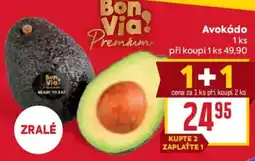 Billa Bon Via! Premium Avokádo nabídka
