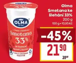 Billa Olma Smetana ke šlehání nabídka