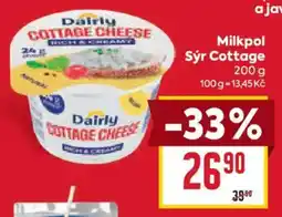Billa Dairly sýr cottage nabídka