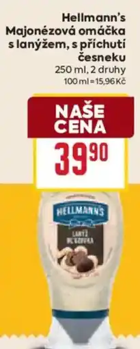 Billa Hellmann's Majonézová omáčka s lanýžem, s příchuťí česneku nabídka