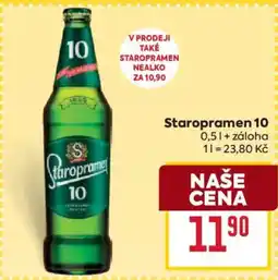 Billa Staropramen 10 nabídka