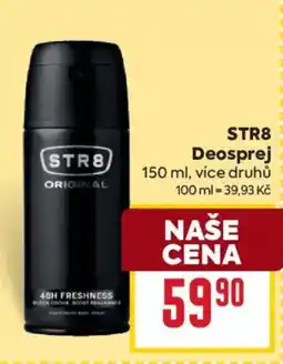 Billa Str8 deosprej nabídka