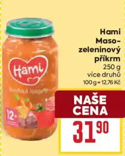 Billa Haml maso-zeleninový příkrm nabídka