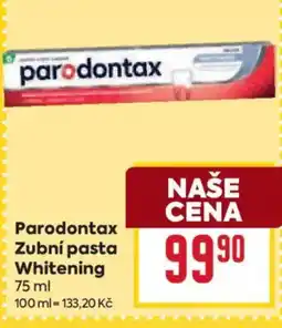 Billa Parodontax zubní pasta whitening nabídka