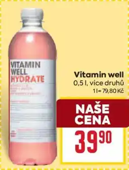 Billa Vitamin well hydrate nabídka