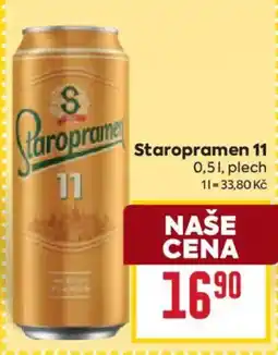 Billa Staropramen 11 nabídka
