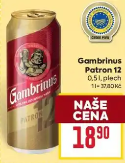Billa Gambrinus Patron 12 nabídka