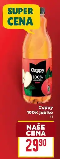 Billa Cappy 100% jablko nabídka