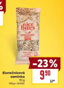 Billa nice bites slunečnicová semínka nabídka