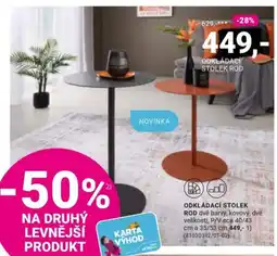 Möbelix Möbelix odkládací stolek rod nabídka