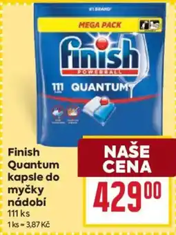 Billa Finish Quantum kapsle do myčky nádobí nabídka